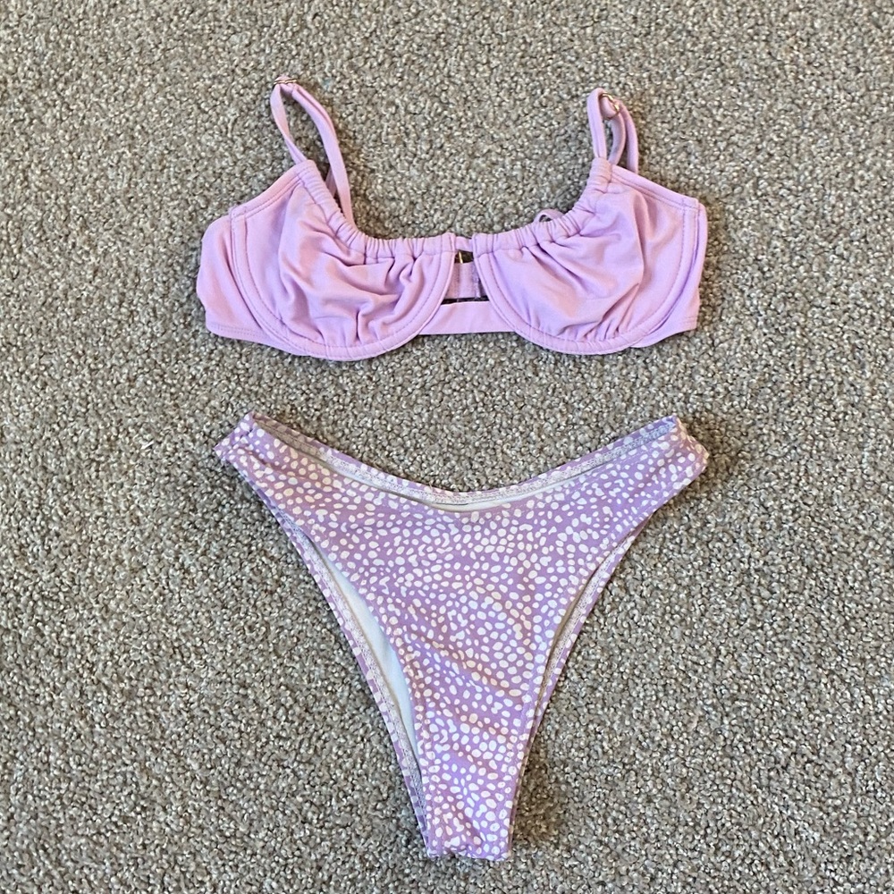 lilac bikini